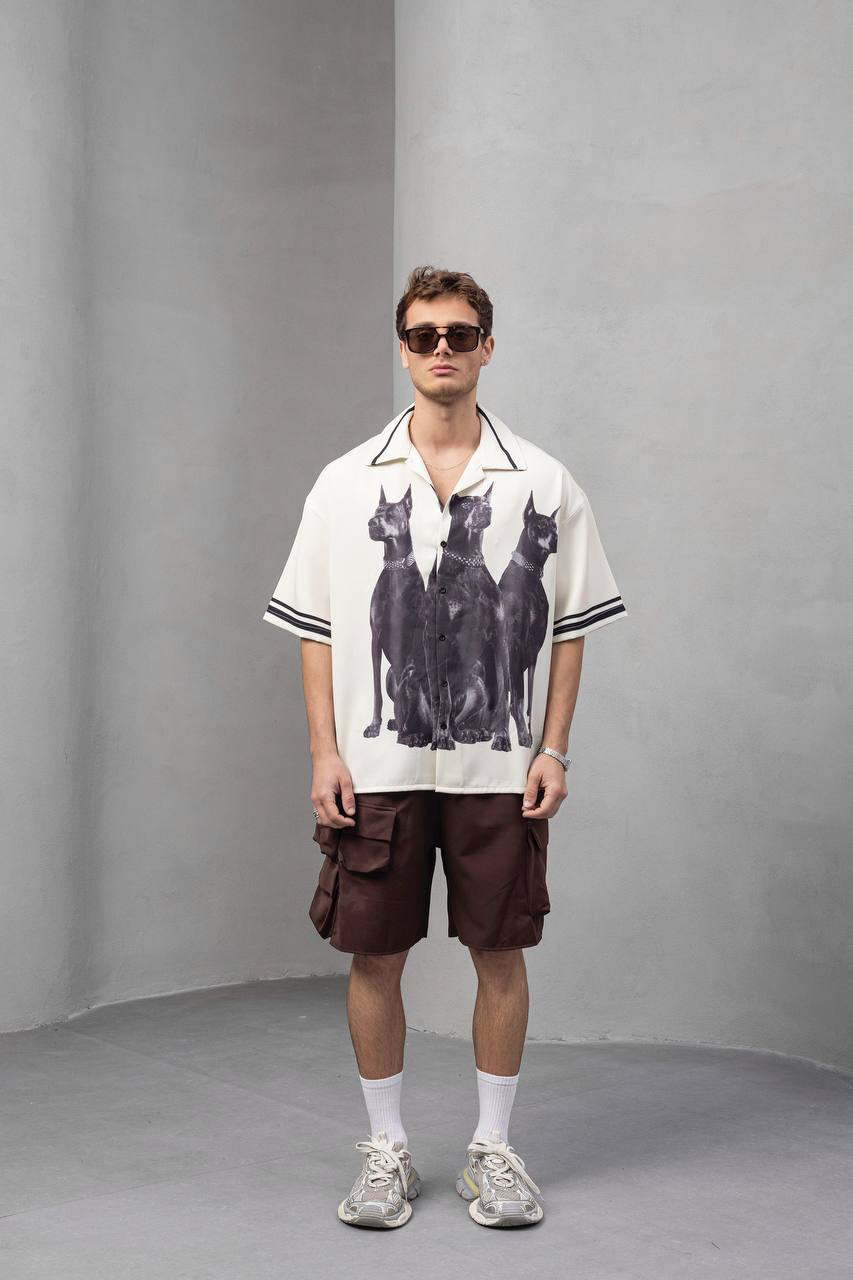 MV Cerberus Cuban Collar Shirt