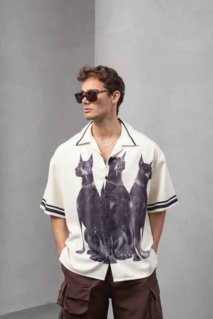 MV Cerberus Cuban Collar Shirt