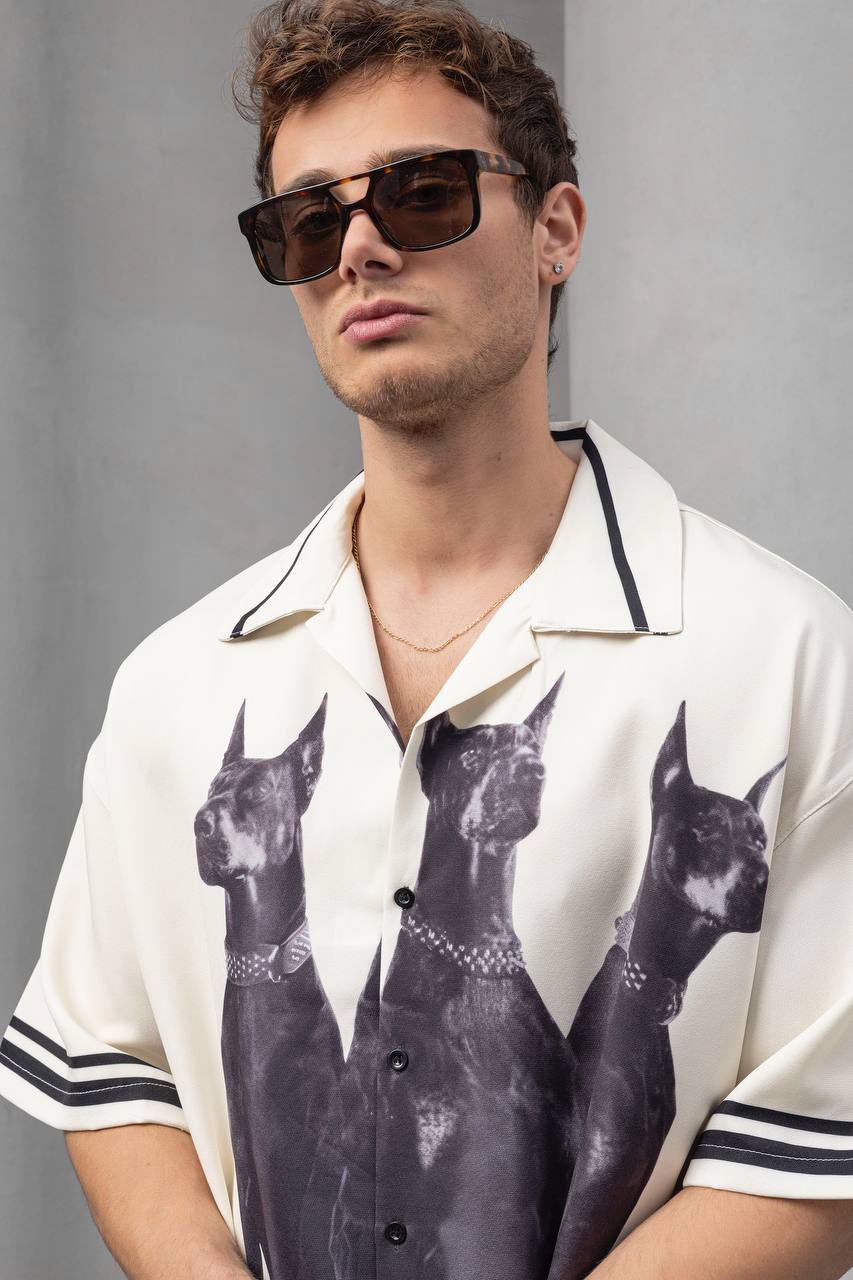 MV Cerberus Cuban Collar Shirt
