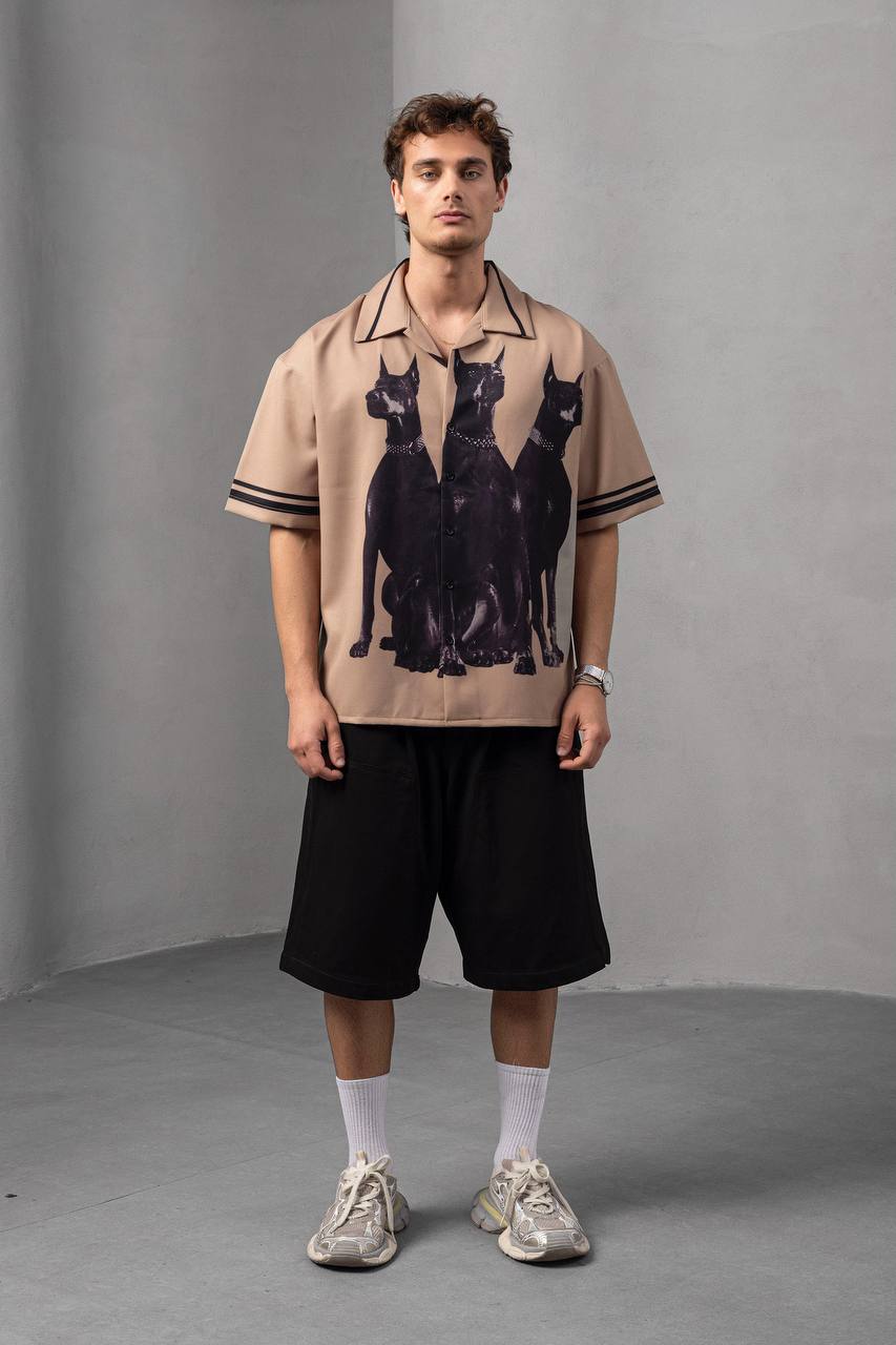 MV Cerberus Cuban Collar Shirt