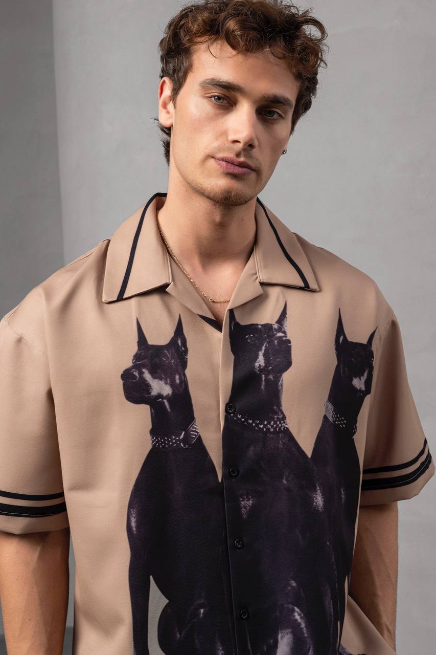 MV Cerberus Cuban Collar Shirt