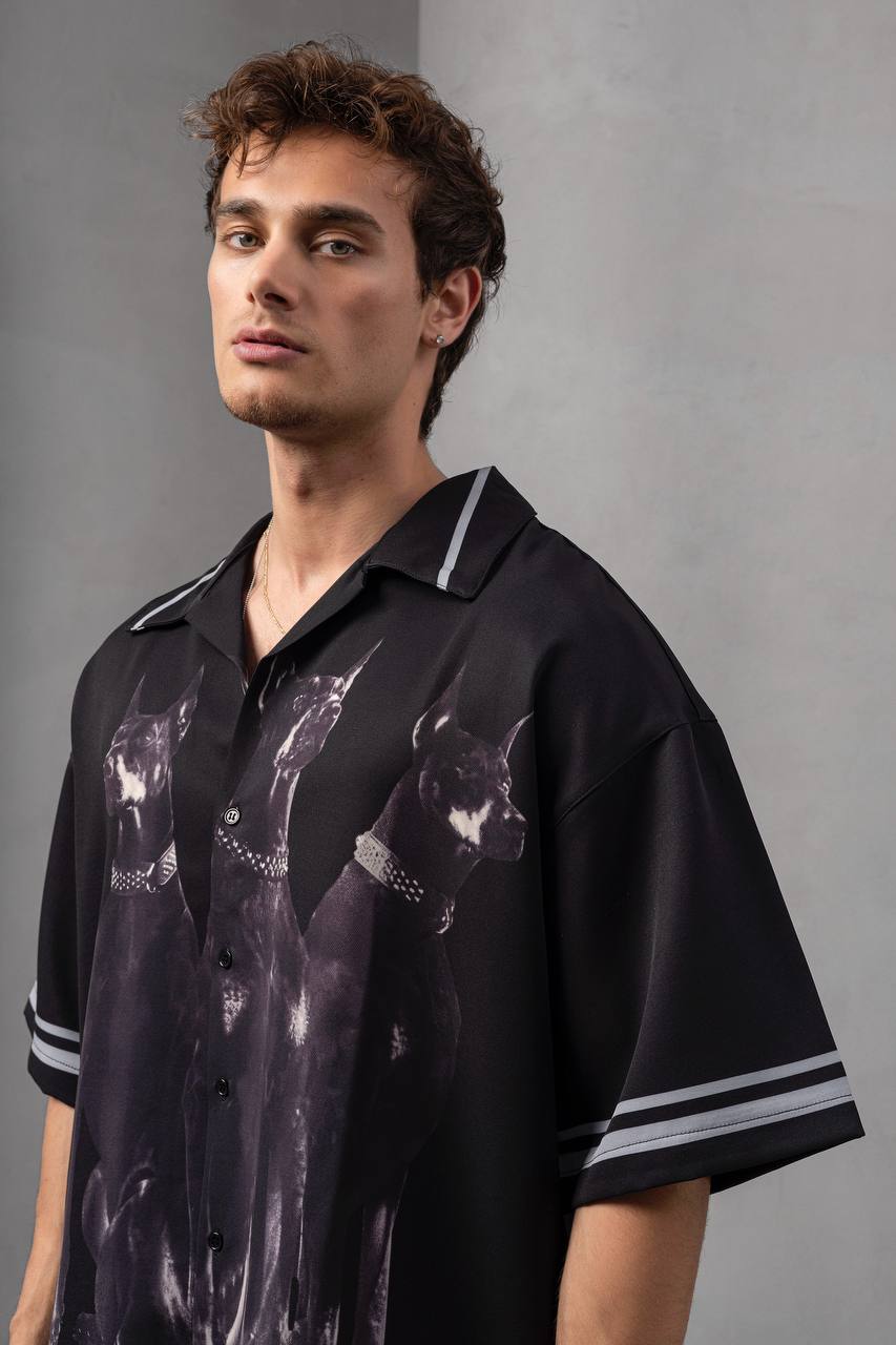 MV Cerberus Cuban Collar Shirt